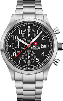 Часы Swiss Military Field Chronograph SM34117.01